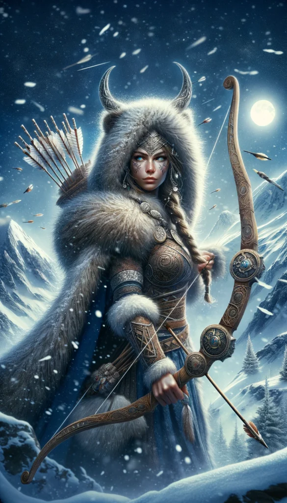 Skadi, diosa de la caza y del invierno